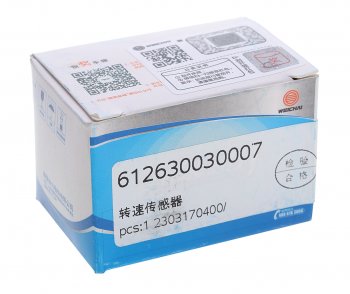1 059 р. Датчик положения коленвала SHACMAN SHAANXI X3000 (WP12) OE SHACMAN 612630030007  с доставкой в г. Керчь. Увеличить фотографию 4
