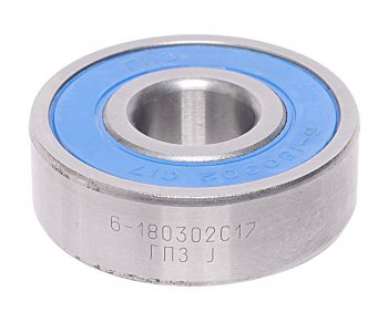 138 р. Подшипник генератора ВАЗ,М-2141 передний ГПЗ ГПЗ 180302 (6302.2rs)  с доставкой в г. Керчь. Увеличить фотографию 1