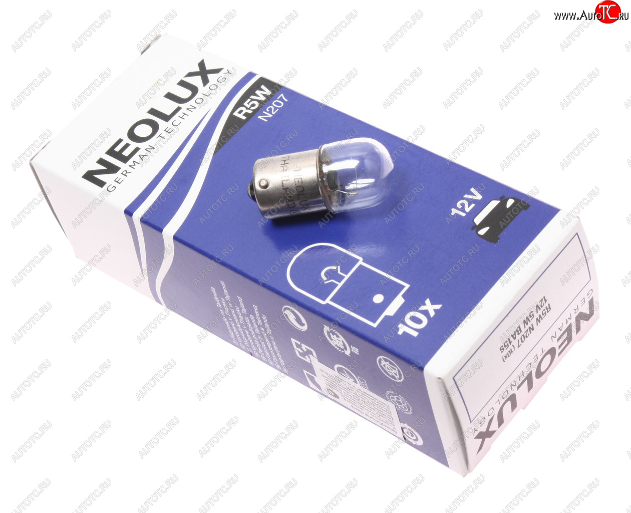 50 р. Лампа 12V R5W BA15s 50лм Standard NEOLUX NEOLUX n207  с доставкой в г. Керчь