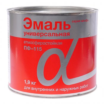 569 р. Краска желтая 1.9кг ПФ-115 АЛЬФА АЛЬФА 712  с доставкой в г. Керчь. Увеличить фотографию 1