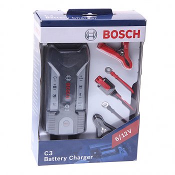 8 999 р. Устройство зарядное 6-12V 3.8A 120Ач 220V (автомат 4 варианта режима зарядки) C3 BOSCH BOSCH 018999903m  с доставкой в г. Керчь. Увеличить фотографию 1