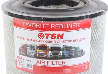 3 499 р. Элемент фильтрующий КАМАЗ воздушный ЕВРО-3 комплект TSN TSN 725-1109560  с доставкой в г. Керчь. Увеличить фотографию 3