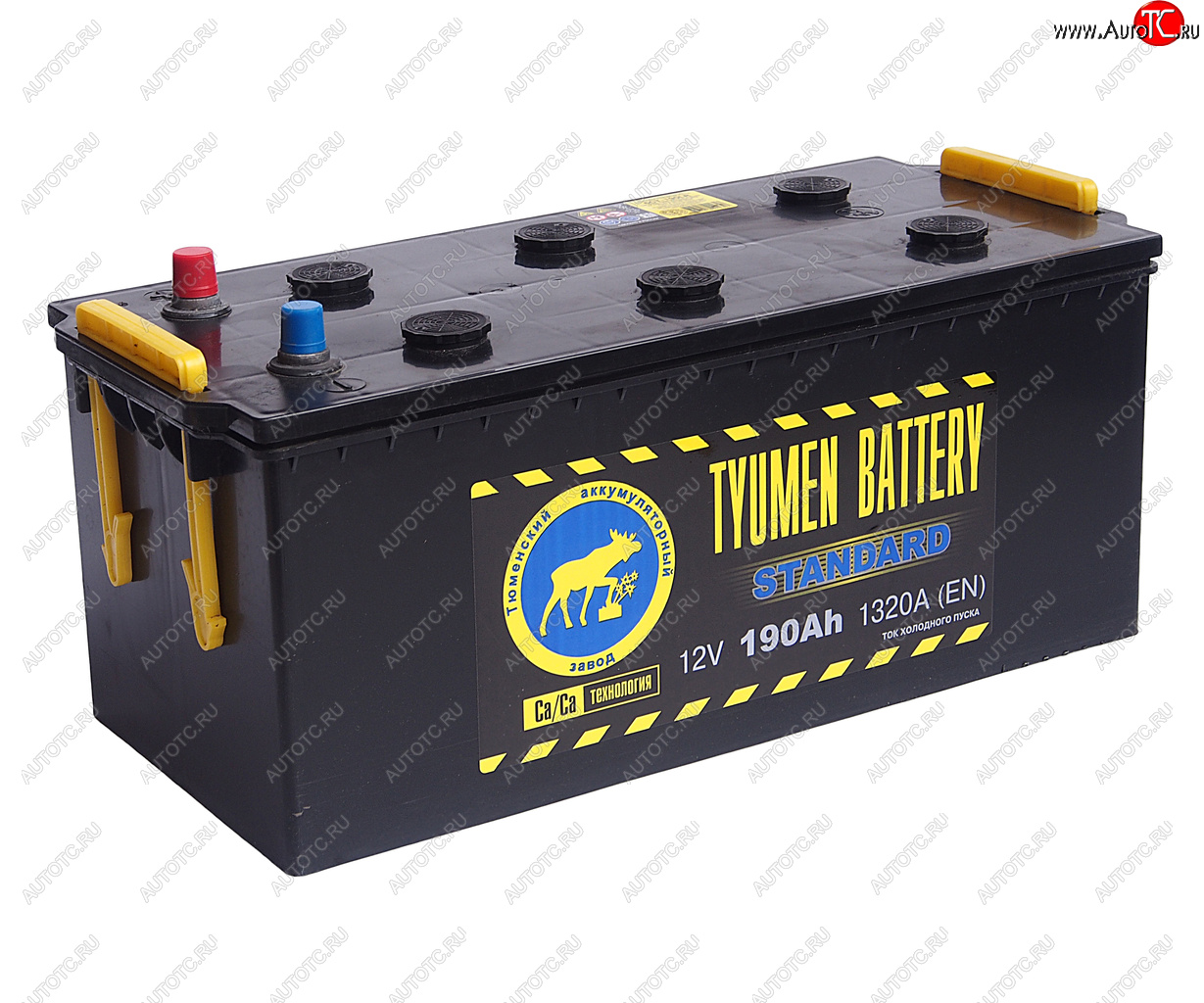 21 899 р. Аккумулятор TYUMEN BATTERY STANDART 190Ач обратная полярность TYMEN BATTERY 6ст190(3)  с доставкой в г. Керчь