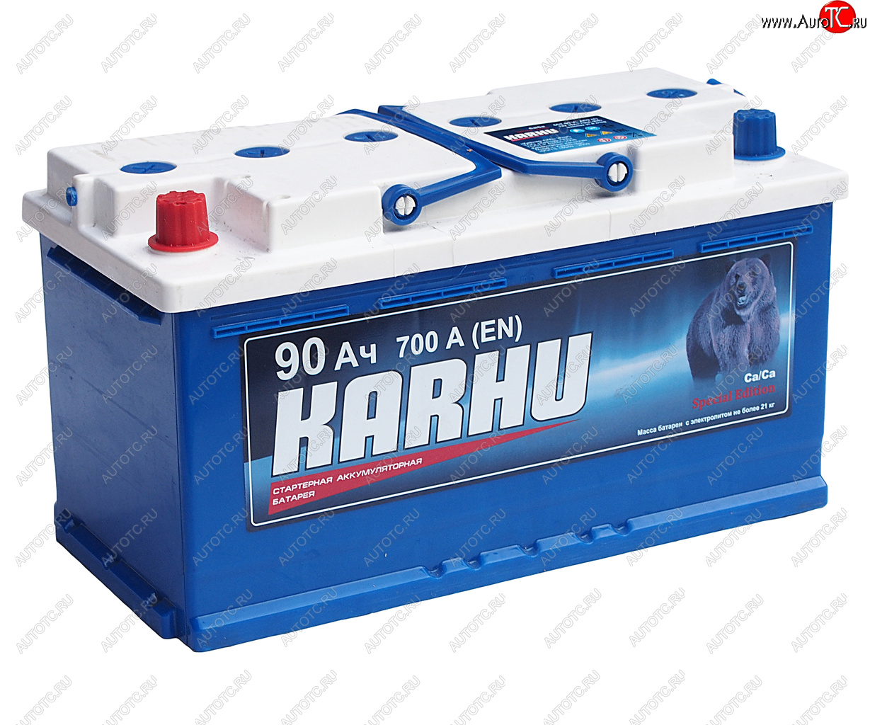 9 999 р. Аккумулятор KARHU 90Ач KARHU 6ст90(1)  с доставкой в г. Керчь