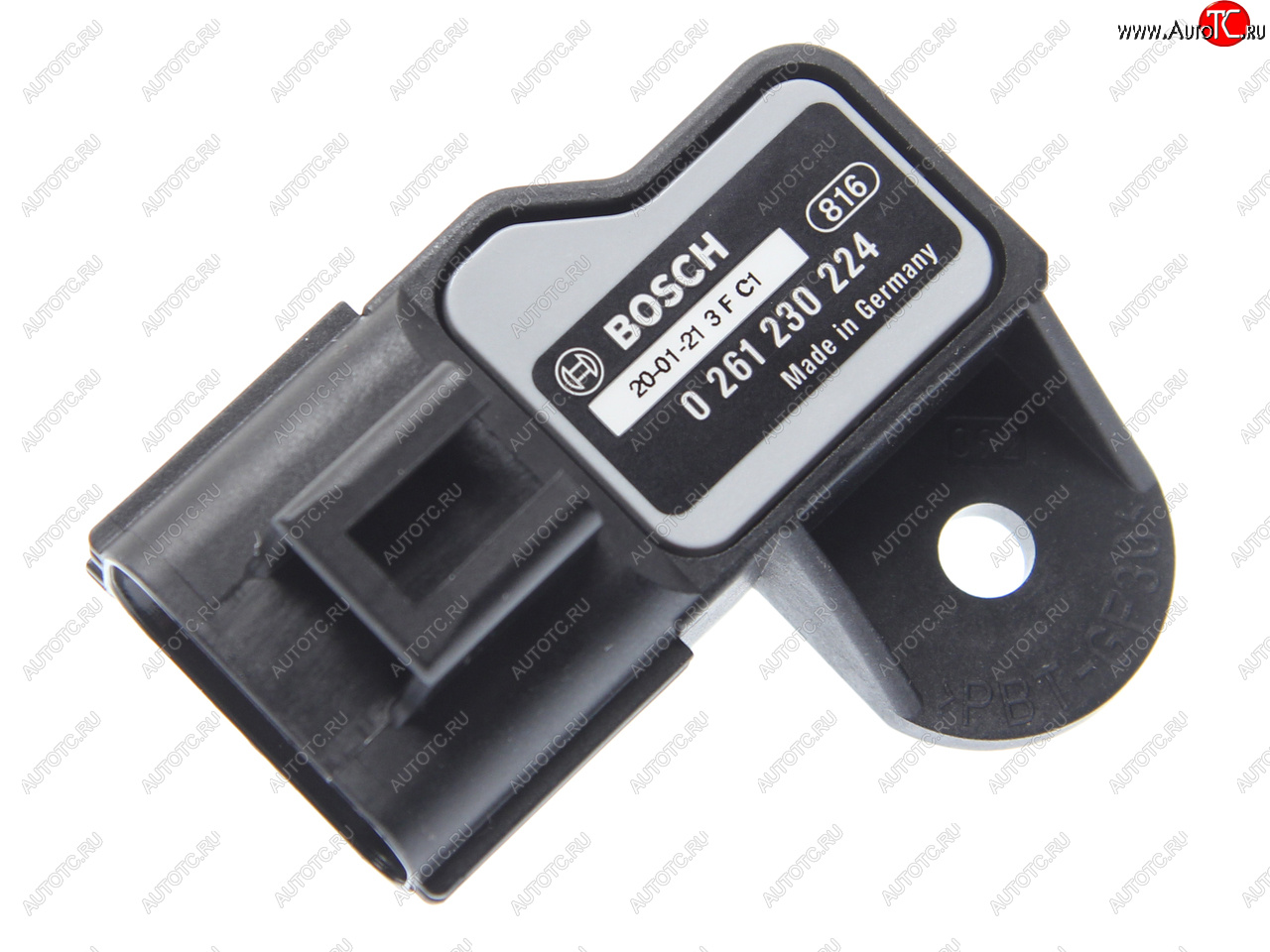 2 979 р. Датчик давления FORD Transit (06-) наддува BOSCH BOSCH 0261230224  с доставкой в г. Керчь