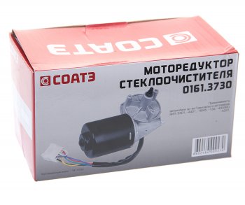2 989 р. Мотор-редуктор стеклоочистителя ГАЗ-3307,ЗИЛ 12V СОАТЭ СОАТЭ 0161.3730  с доставкой в г. Керчь. Увеличить фотографию 3