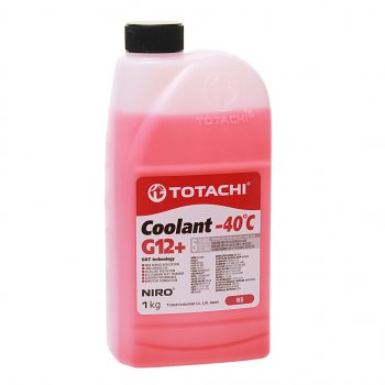 277 р. Антифриз красный -40C 1кг G12+ NIRO Coolant TOTACHI TOTACHI 43101  с доставкой в г. Керчь. Увеличить фотографию 1