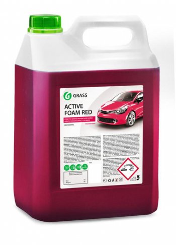 Шампунь для бесконтактной мойки 5.8кг Active Foam Red GRASS GRASS 800002