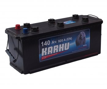 16 999 р. Аккумулятор KARHU 140Ач обратная полярность KARHU 6ст140(3)  с доставкой в г. Керчь. Увеличить фотографию 1