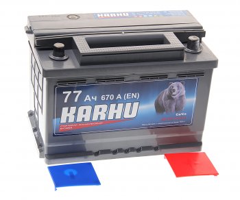 8 949 р. Аккумулятор KARHU 77Ач обратная полярность KARHU 6ст77(0)  с доставкой в г. Керчь. Увеличить фотографию 2