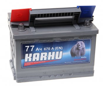 8 949 р. Аккумулятор KARHU 77Ач KARHU 6ст77(1)  с доставкой в г. Керчь. Увеличить фотографию 2