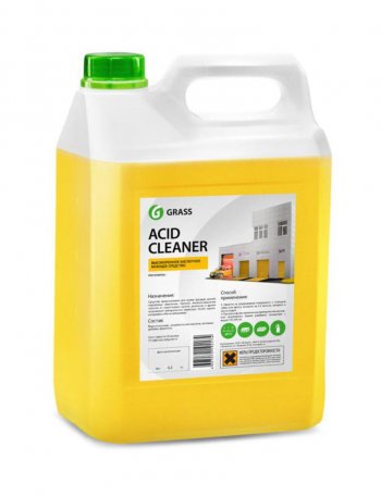 1 699 р. Средство моющее 5.9кг Acid Cleaner GRASS GRASS 160101  с доставкой в г. Керчь. Увеличить фотографию 1