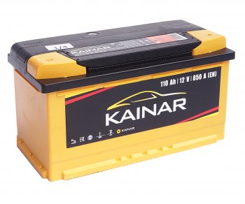 12 949 р. Аккумулятор KAINAR 110Ач обратная полярность KAINAR 6ст110(0)  с доставкой в г. Керчь. Увеличить фотографию 2