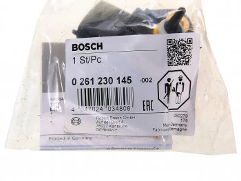 4 099 р. Датчик давления и температуры КАМАЗ природного газа BOSCH BOSCH 0261230145  с доставкой в г. Керчь. Увеличить фотографию 4