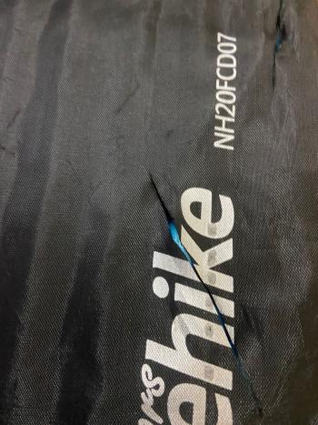 1 329 р. Коврик туристический Naturehike 187х56х2,5 см. IXPE, голубой (уценка)  nh20fcd07-bl_u  с доставкой в г. Керчь. Увеличить фотографию 4
