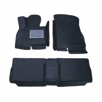 3 299 р. Комплект ковриков салона Seintex сетка(к-т) Volkswagen Jetta A5 седан (2005-2011) (Черный)  с доставкой в г. Керчь. Увеличить фотографию 2