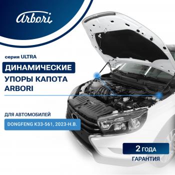 Упоры капота Arbori Dong Feng К33-561 (2023-2025) цельнометаллический фургон