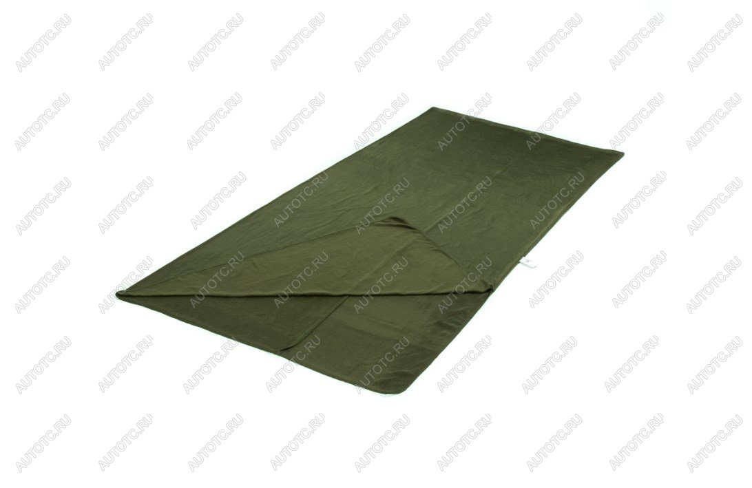 729 р. Вкладыш в спальный мешок СЛЕДОПЫТ FLEECE, 190х90 см, флис, цв. хаки  pf-sb-55  с доставкой в г. Керчь