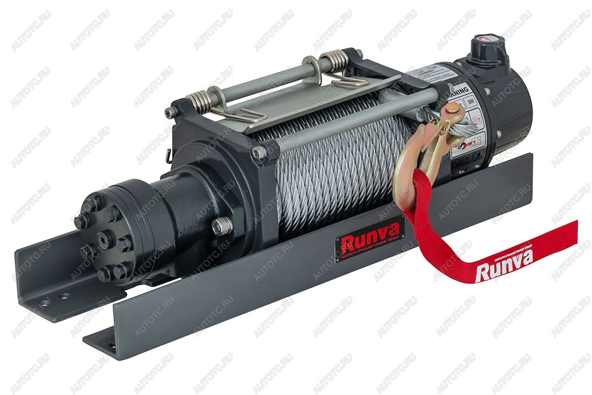 90 939 р. Лебёдка гидравлическая Runva 13000 lbs 5896 кг  hwd13000yd  с доставкой в г. Керчь