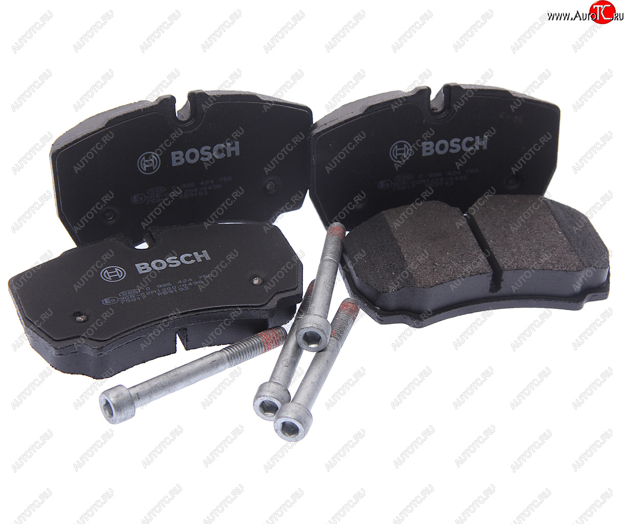 3 599 р. Колодки тормозные задние (4шт.) BOSCH Ford Transit цельнометаллический фургон (2006-2014)  с доставкой в г. Керчь