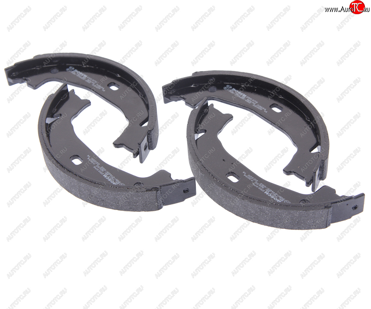 2 179 р. Колодки тормозные задние барабанные 4шт. BOSCH BMW 1 серия E82 купе 1-ый рестайлинг (2007-2011)  с доставкой в г. Керчь
