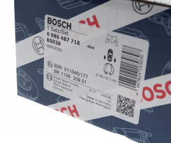 3 589 р. Колодки тормозные задние барабанные 4шт. BOSCH Mercedes-Benz Vito W639 рестайлинг (2010-2014)  с доставкой в г. Керчь. Увеличить фотографию 4