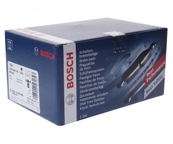 4 399 р. Колодки тормозные передние (4шт.) BOSCH Ford Galaxy 2 рестайлинг (2010-2015)  с доставкой в г. Керчь. Увеличить фотографию 2