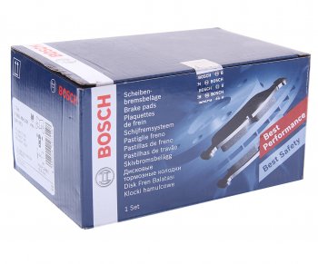 3 599 р. Колодки тормозные передние (4шт.) BOSCH Peugeot 308 T7 универсал дорестайлинг (2007-2011)  с доставкой в г. Керчь. Увеличить фотографию 3