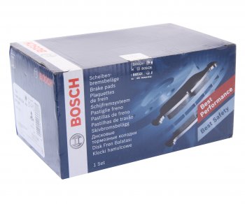 3 789 р. Колодки тормозные задние (4шт.) BOSCH BMW X6 E71 рестайлинг (2012-2014)  с доставкой в г. Керчь. Увеличить фотографию 3