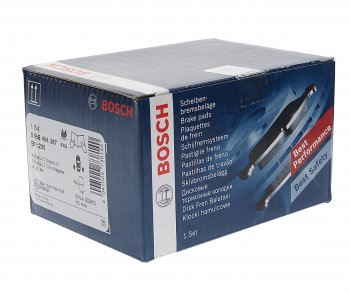 1 889 р. Колодки тормозные задние (4шт.) BOSCH CITROEN C4 B7 седан рестайлинг (2015-2022)  с доставкой в г. Керчь. Увеличить фотографию 2