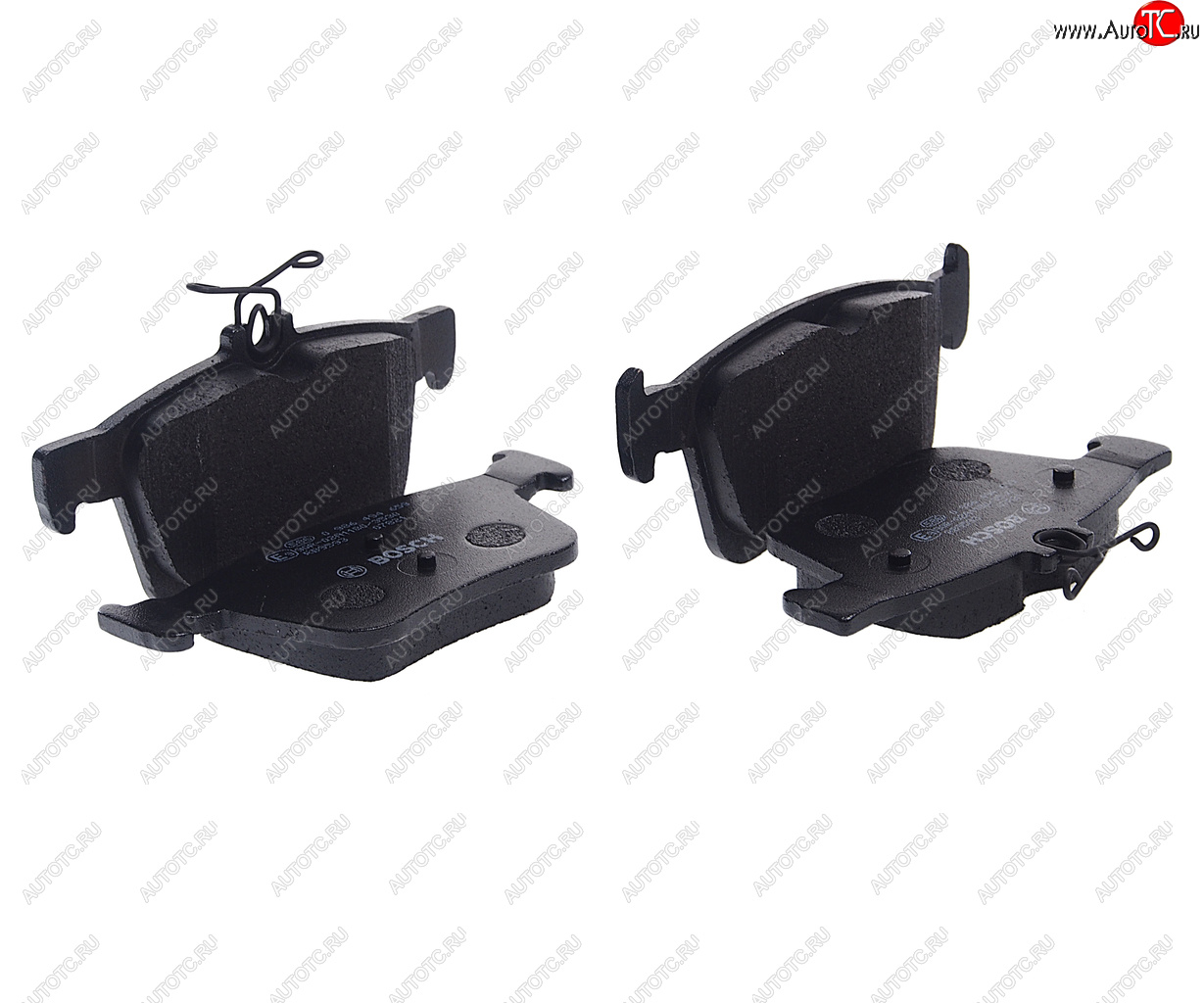 2 159 р. Колодки тормозные задние (4шт.) BOSCH Volkswagen Golf 7 дорестайлинг, хэтчбэк 5 дв. (2012-2017)  с доставкой в г. Керчь