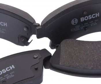 2 399 р. Колодки тормозные передние (4шт.) BOSCH Chevrolet Aveo T300 седан (2011-2015)  с доставкой в г. Керчь. Увеличить фотографию 2