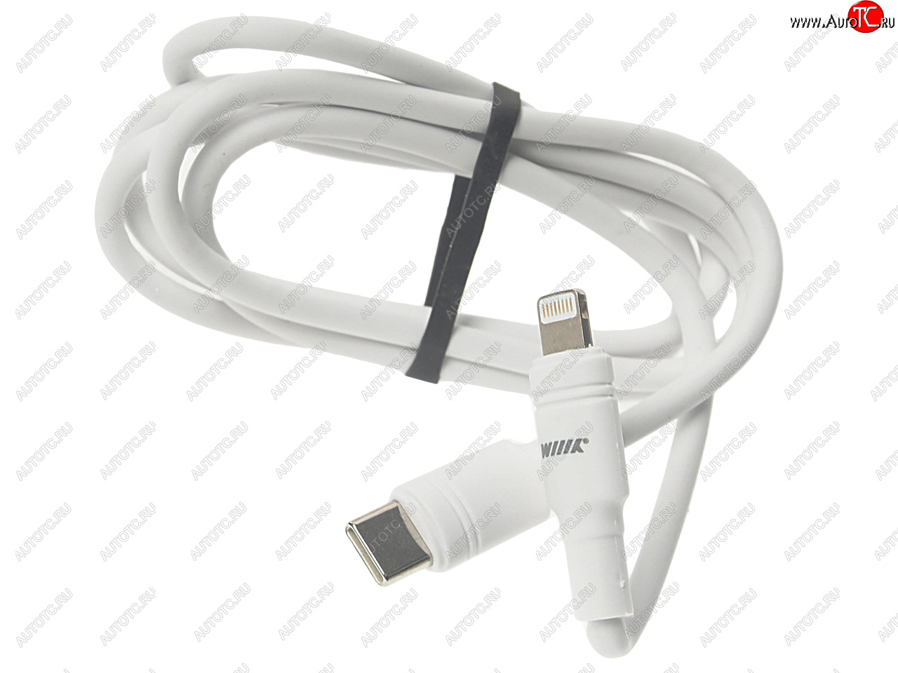679 р. Кабель iPhone (5-)-USB Type C 1м белый WIIIX WIIIX cb-713tc-u8(1.0)-2chp-w  с доставкой в г. Керчь