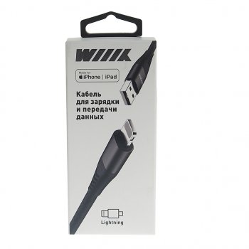 319 р. Кабель iPhone (5-) 1м WIIIX WIIIX cb720-u8-2a-10b  с доставкой в г. Керчь. Увеличить фотографию 2