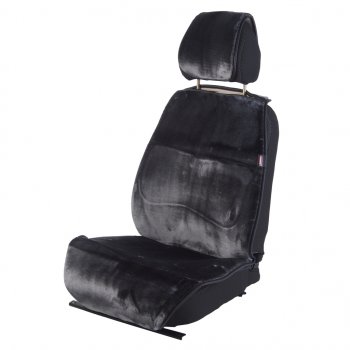 3 299 р. Накидка на сиденье мех искусственный серая 2шт. Antislip PREMIER PREMIER hr140  с доставкой в г. Керчь. Увеличить фотографию 1