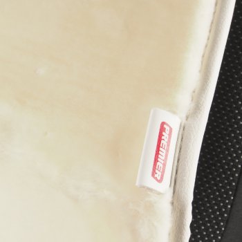2 899 р. Накидка на сиденье мех искусственный белая 2шт. Antislip PREMIER PREMIER hr200 PREMIER hr200  с доставкой в г. Керчь. Увеличить фотографию 2