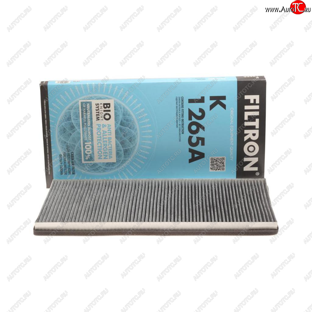 2 269 р. Фильтр воздушный салона BMW X5 (E53) LAND ROVER Range Rover 3 (02-) угольный FILTRON FILTRON k1265a  с доставкой в г. Керчь