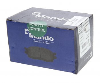 2 199 р. Колодки тормозные RENAULT Kangoo (1.5 DCI/1.6) (08-) передние (4шт.) MANDO MANDO mbf015240 MANDO mbf015240  с доставкой в г. Керчь. Увеличить фотографию 2