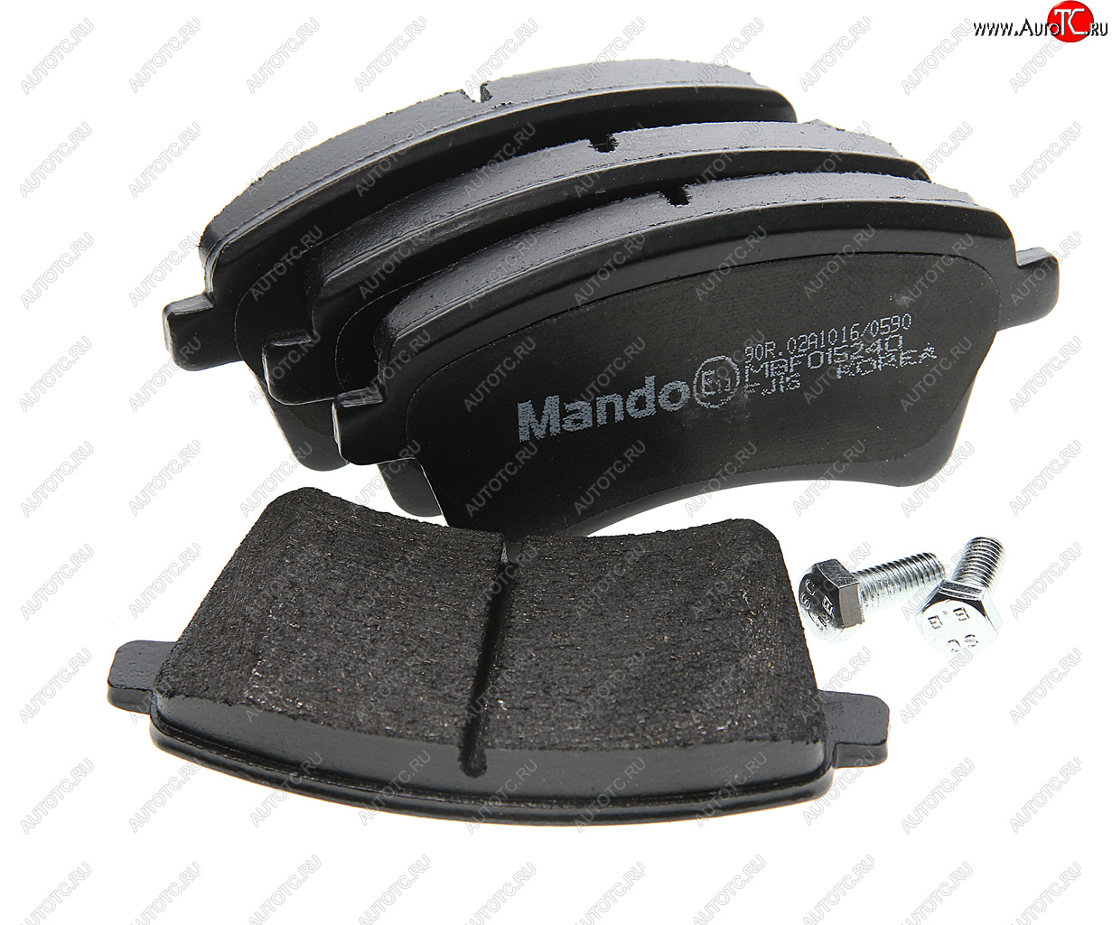2 199 р. Колодки тормозные RENAULT Kangoo (1.5 DCI/1.6) (08-) передние (4шт.) MANDO MANDO mbf015240 MANDO mbf015240  с доставкой в г. Керчь