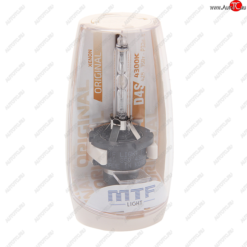 3 399 р. Лампа ксеноновая D4S 4300K бокс (1шт.) MTF MTF sbd4s4  с доставкой в г. Керчь