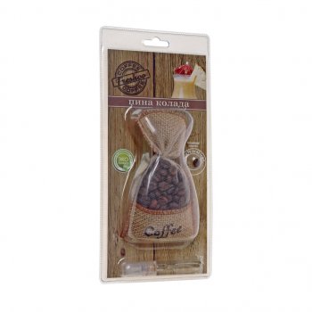 Ароматизатор подвесной гранулы (пина колада) COFFEE FRESHCO FRESHCO сf-07
