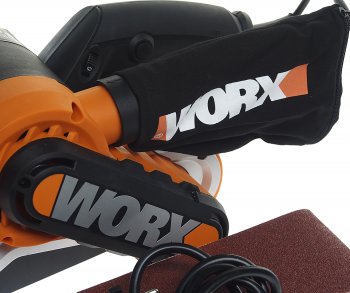 10 749 р. Машина лентошлифовальная 950Вт 533x76мм 240-350ммин WORX WORX wx661.1  с доставкой в г. Керчь. Увеличить фотографию 5