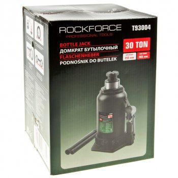6 649 р. Домкрат бутылочный 30т 255-465мм ROCKFORCE ROCKFORCE rf-t93004 ROCKFORCE rf-t93004  с доставкой в г. Керчь. Увеличить фотографию 3