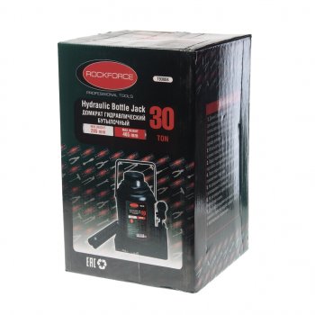 6 649 р. Домкрат бутылочный 30т 255-465мм ROCKFORCE ROCKFORCE rf-t93004 ROCKFORCE rf-t93004  с доставкой в г. Керчь. Увеличить фотографию 4