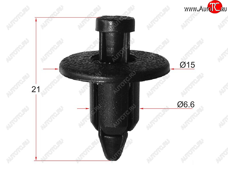 91 р. Клипса GM/LEXUS/MITSUBISHI/SUBARU/SUZUKI/TOYOTA (1 шт.) SAT ST-KJ-034, stkj034 SAT ST-KJ-034  с доставкой в г. Керчь