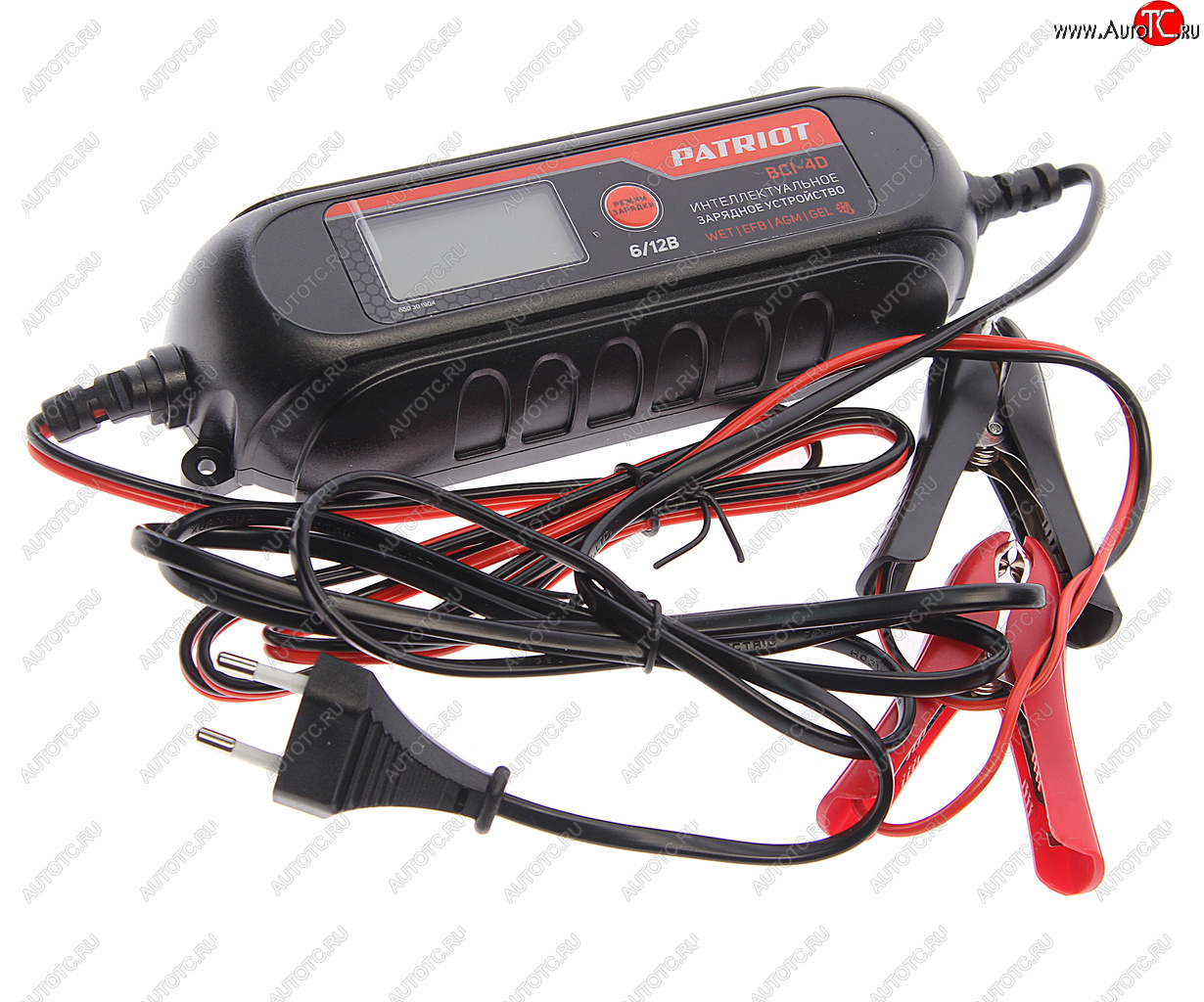 3 199 р. Устройство зарядное 6-12V 4А 120Ач 220V (автомат) PATRIOT PATRIOT bci-4d  с доставкой в г. Керчь