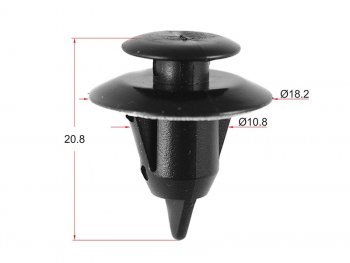 Клипса обшивки двери TOYOTALEXUS (1 шт.) SAT ST-KJ-2228