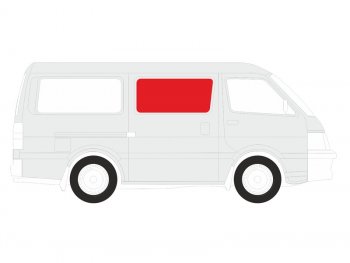 5 249 р. Стекло кузова боковое (не опускное) (Справа Цвет зеленый) Nissan Primastar 02-14  Opel Vivaro 01-1 XYG TRAFIC-01 SF/RH/X  с доставкой в г. Керчь. Увеличить фотографию 1