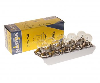 13 р. Лампа 12V S3 15W P26s Standard NARVA NARVA 490143000  с доставкой в г. Керчь. Увеличить фотографию 1