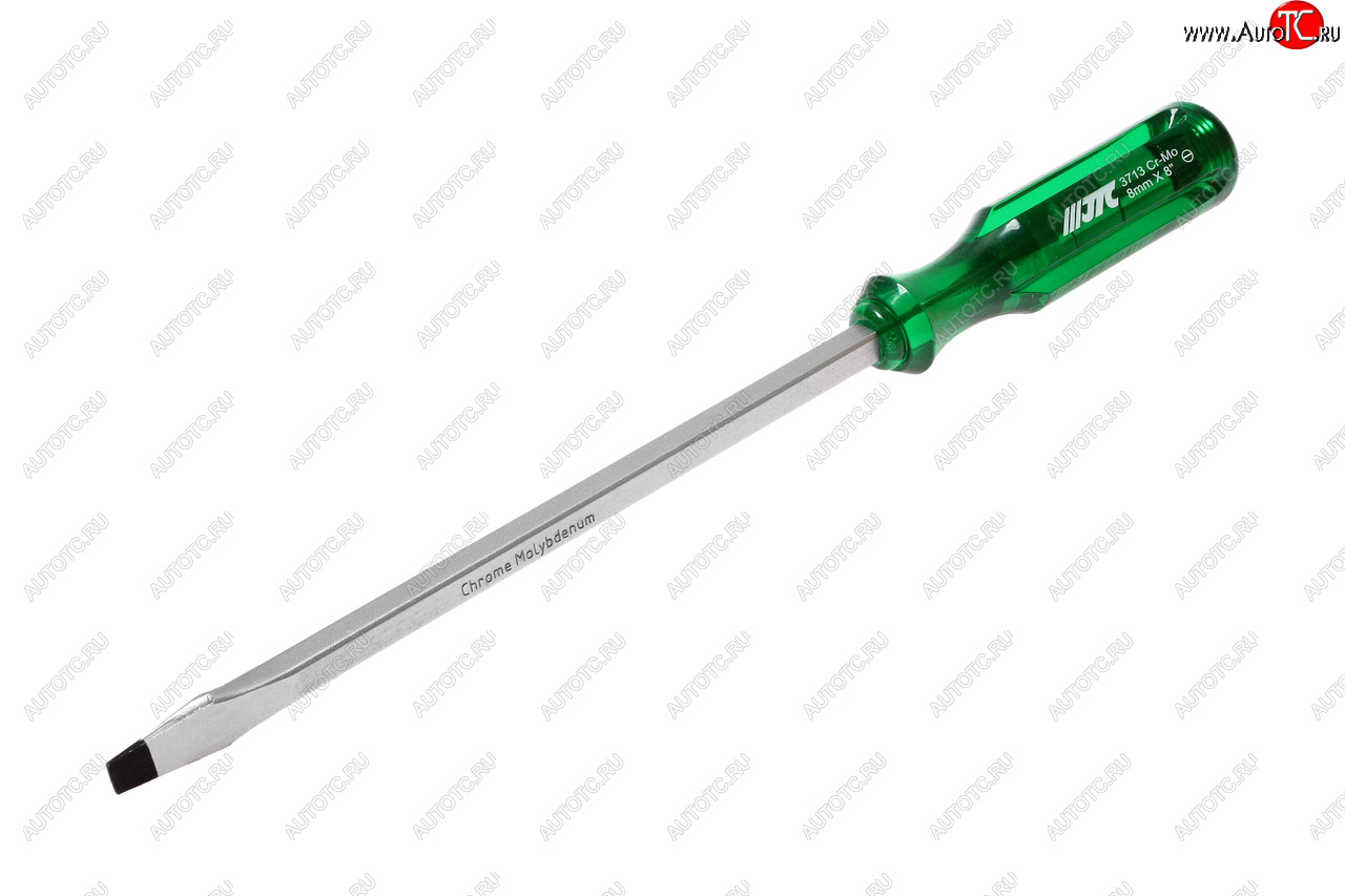 649 р. Отвертка шлицевая SL 8.0х200мм со сквозным стержнем (сталь Cr-Mo) JTC JTC TOOLS CO., LTD jtc-3713  с доставкой в г. Керчь